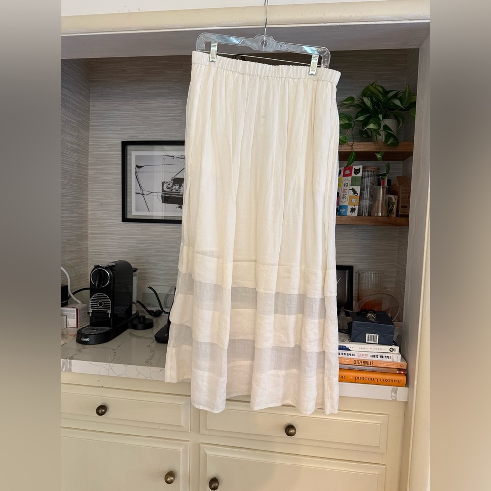 NWT J. Crew Layered Maxi Skirt - M